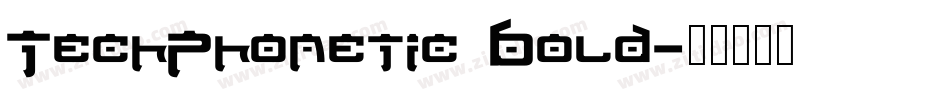 TechPhonetic Bold字体转换
